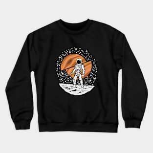 Astronaut samurai Crewneck Sweatshirt